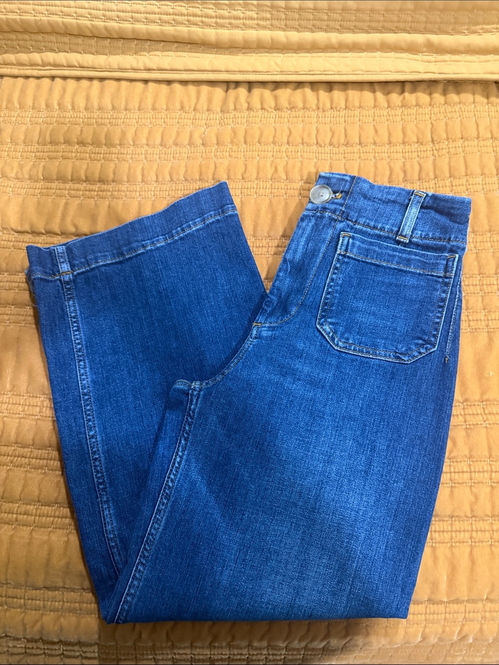 Cropped Wide Leg Women’s Jeans - THE COLLETTE from Maeve. Size 26